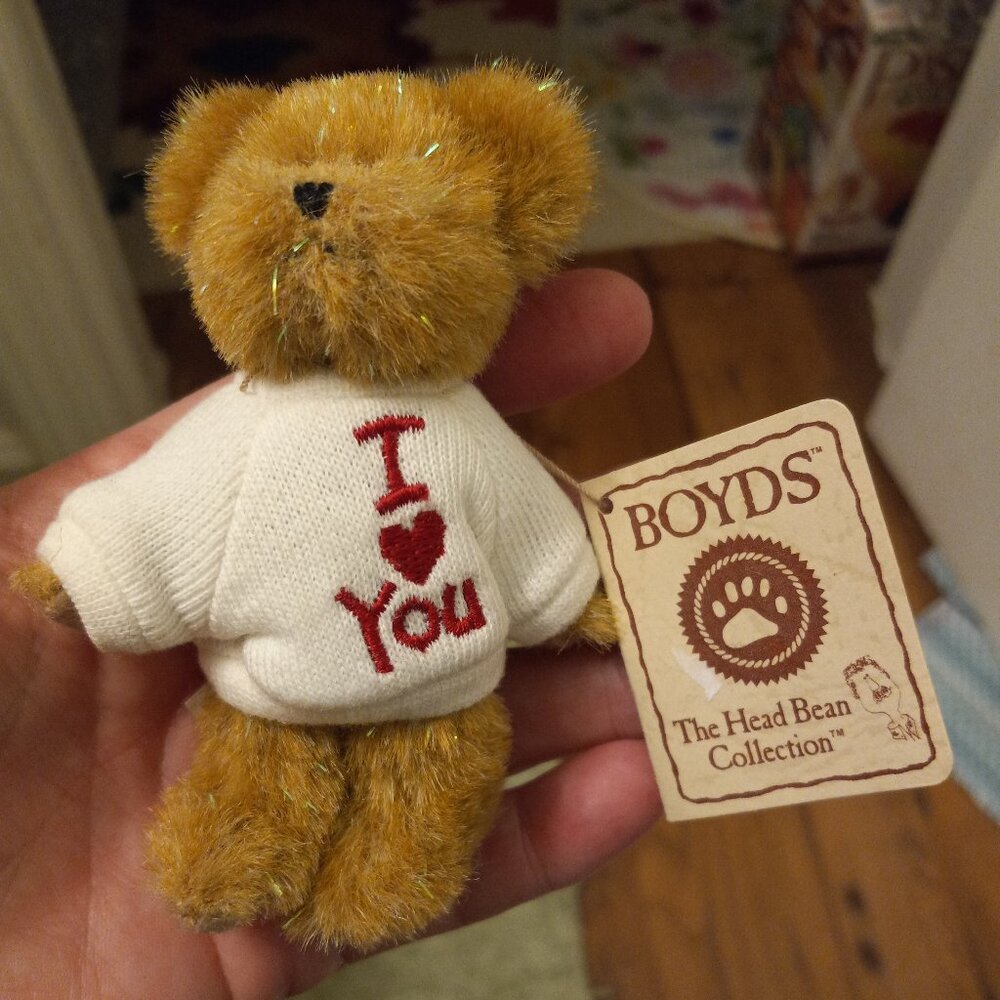 Boyds Bears Message Bear     NWT